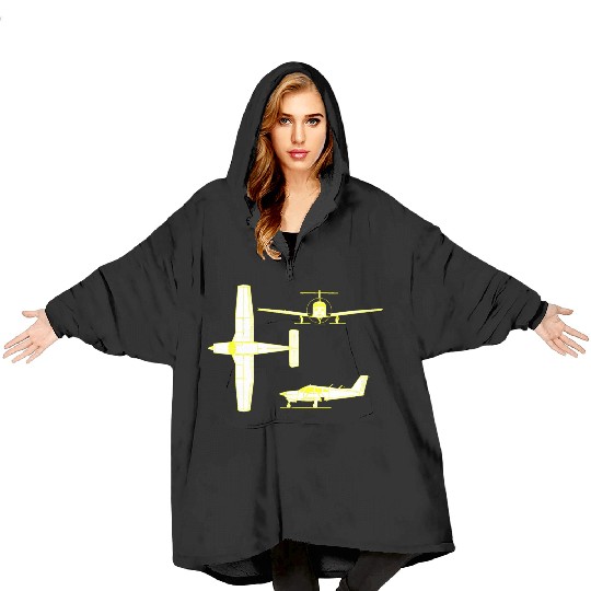 Piper PA 32 260 6 Cherokee Six Blanket Hoodies