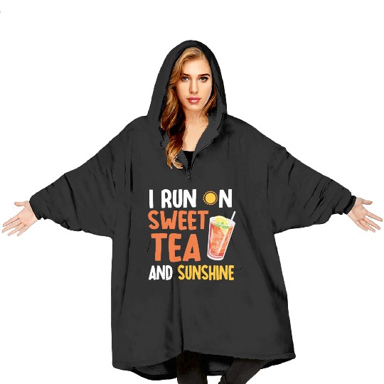 Sweet Tea And Sunshine Blanket Hoodies