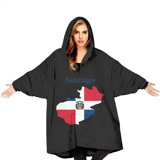 Santiago Province Dominican Republic Blanket Hoodies