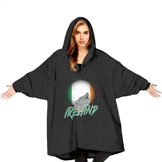 Ireland Blanket Hoodies