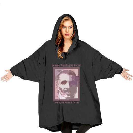 George Washington Carver Blanket Hoodies