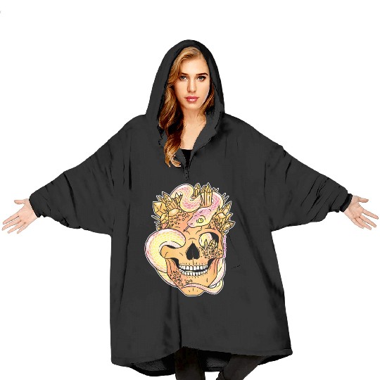 Skull Candy Blanket Hoodies