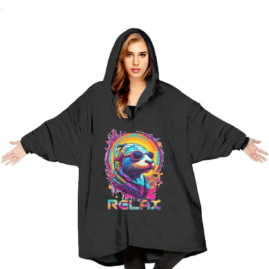 Relax Seal Blanket Hoodies