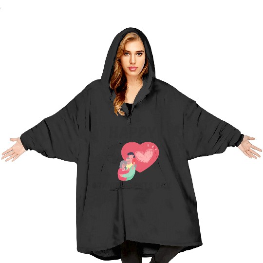 Happy Grandparents Day Blanket Hoodies
