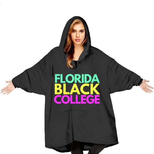 Sky-Marie Black College (Daughters Edition) Blanket Hoodies