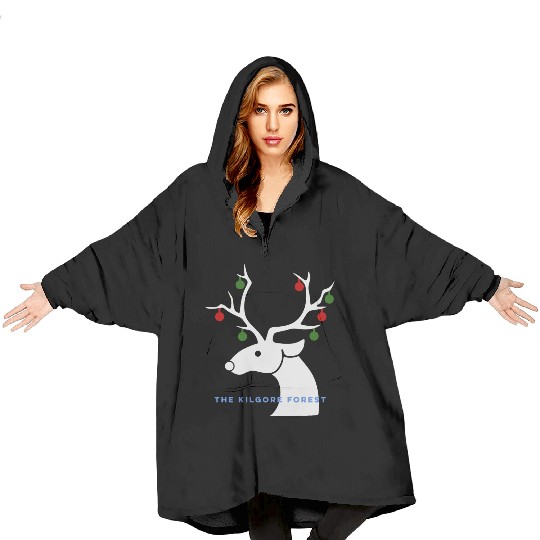Reindeer Blanket Hoodies