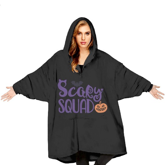 Scary Squad Blanket Hoodies