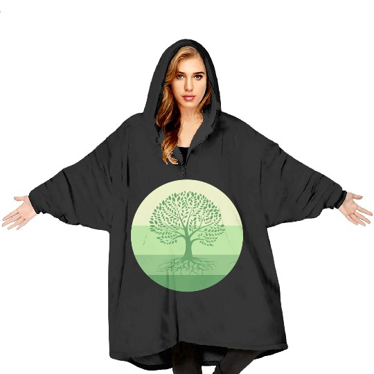 tree of life Blanket Hoodies