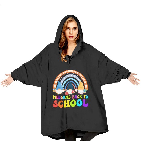 Welcome Back to School Blanket Hoodies