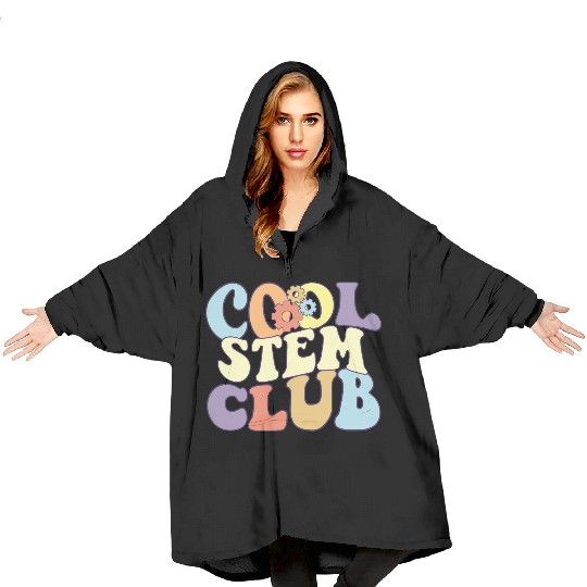 Cool STEM Club I Love Math Proud Stem Teacher Blanket Hoodies