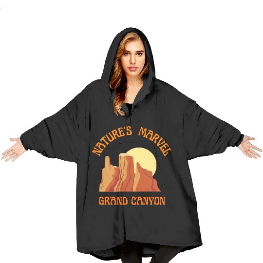 Nature s Marvel Grand Canyon Blanket Hoodies