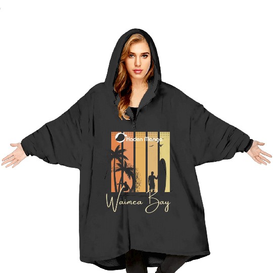 Waimea Bay Haden Mango Style Blanket Hoodies
