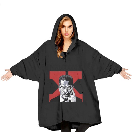 Malcolm X Blanket Hoodies