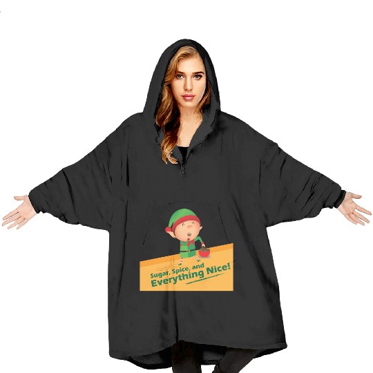 Elf Diet - Christmas Blanket Hoodies