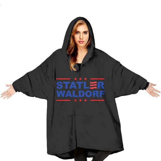 Statler and Waldorf Blanket Hoodies