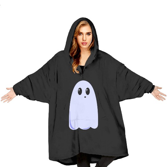 Halloween Costume Candy Ghost Blanket Hoodies
