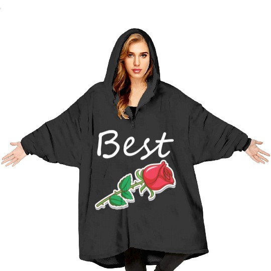 Best Friends for 3 - best Blanket Hoodies