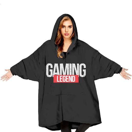 Gaming Legend Blanket Hoodies