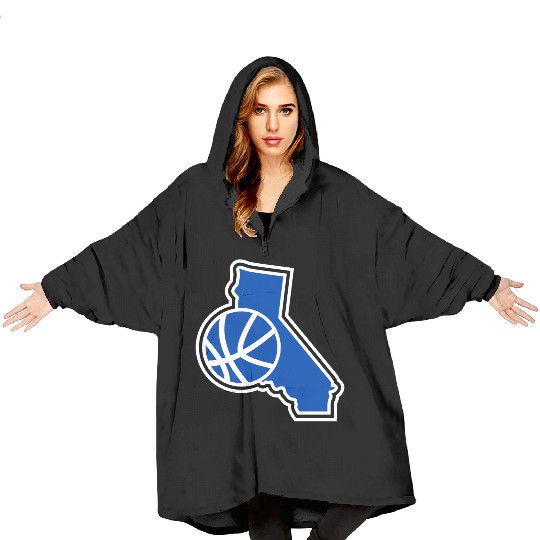 California Basketball Warriors Blanket Hoodies