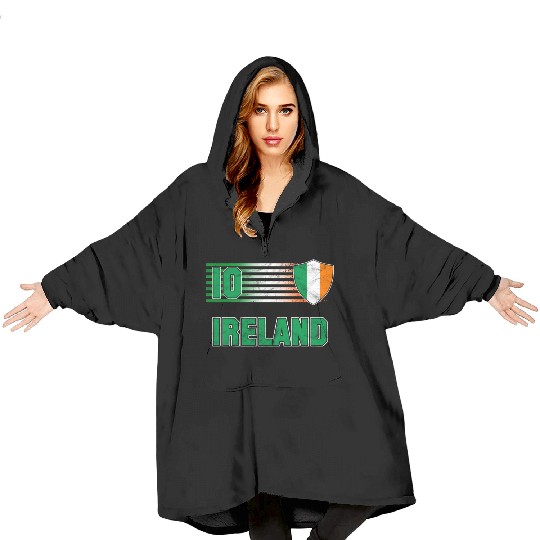 Ireland Blanket Hoodies