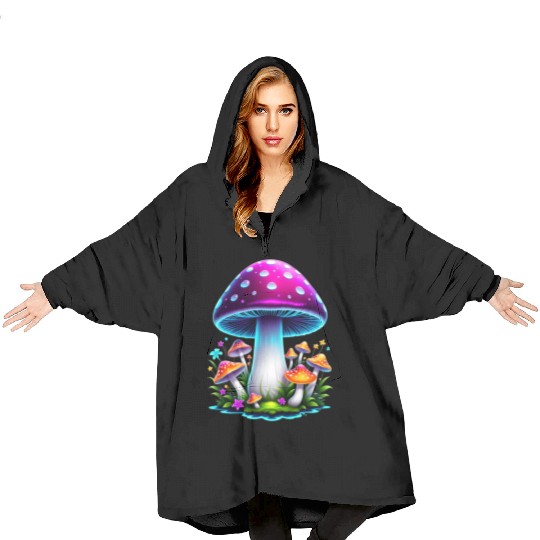 Magic Mushroom Blanket Hoodies