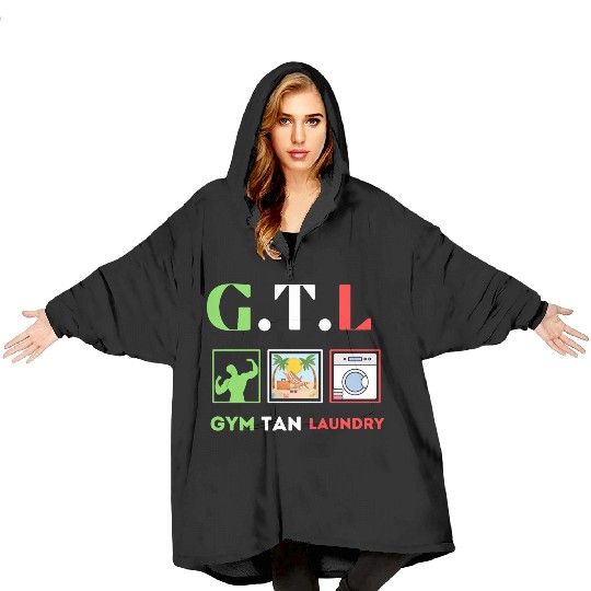 Design sans titre 6 Gym Tan Laundry GTL New Jersey Blanket Hoodies