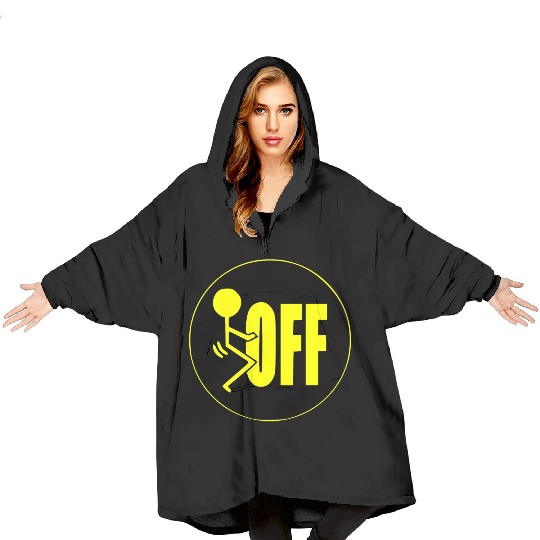 F Off ©WhiteTigerLLC.Com LIKE US ON FACEBOOK Blanket Hoodies
