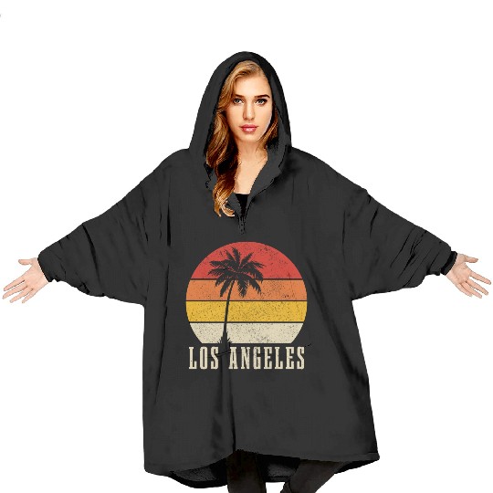 Los Angeles California LA Gift Blanket Hoodies