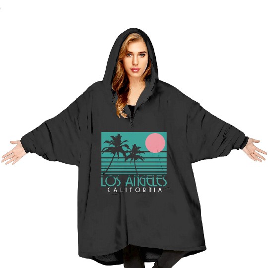 Los Angeles California LA Gift Blanket Hoodies