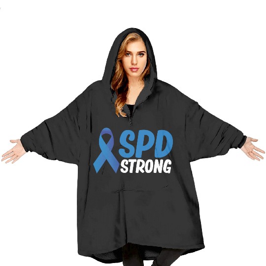 SPD Strong Awareness Disorder Toddler Autism Adhd Blanket Hoodies