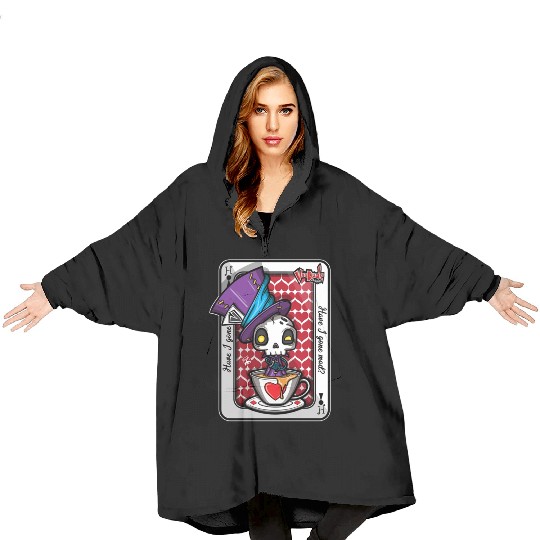 Mad Hatter Blanket Hoodies