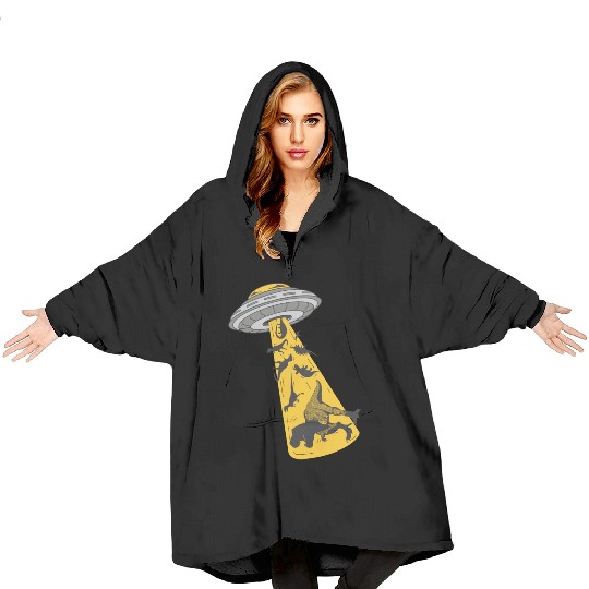 Dino Blanket Hoodies