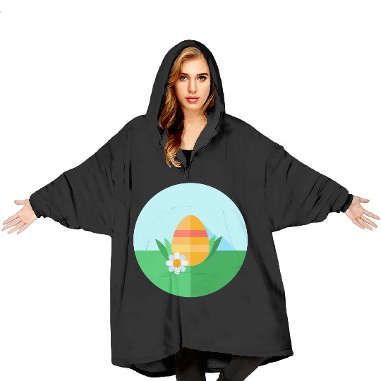 Easter Egg Blanket Hoodies