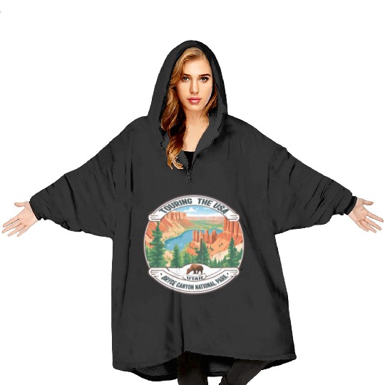 Touring The USA : Bryce Canyon Blanket Hoodies