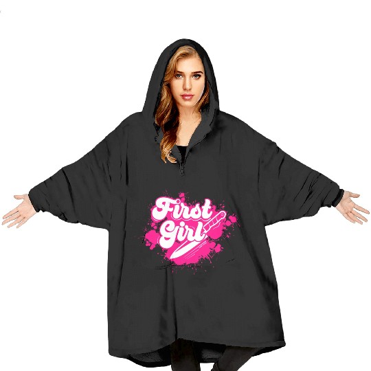 First Girl Blanket Hoodies