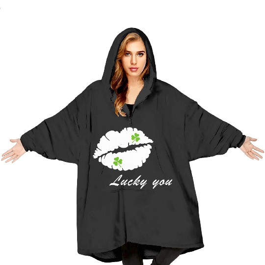 Saint Patrick University PNG-Saint Patty's Day Sub Blanket Hoodies