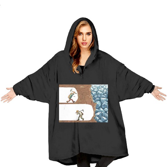 Funny Keep Gambling inspirational Meme Sarcastic Blanket Hoodies