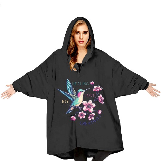 Hummingbird Blanket Hoodies