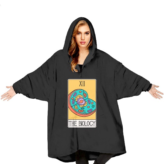 The Biology - Tarot Card Blanket Hoodies