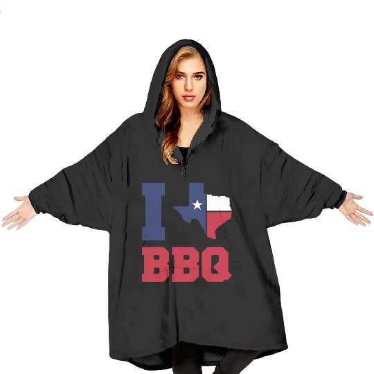 Texas BBQ Blanket Hoodies