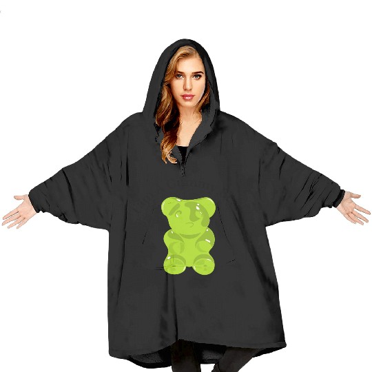 I'm A Gummy Bear Blanket Hoodies