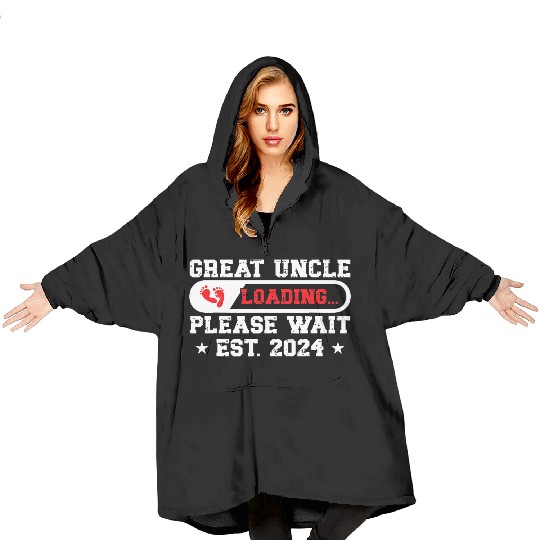 Future Great Uncle 2024 Loading Promoted To Great Blanket Hoodies