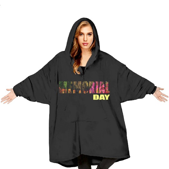 MEMORIAL DAY Blanket Hoodies