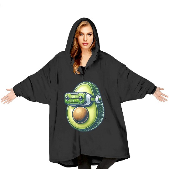 Avocado VR Gamer Virtual Reality Blanket Hoodies