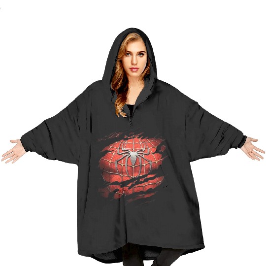 Superheroes Design 2 Blanket Hoodies