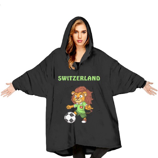 Swiss Fans / Switzerland Lion Blanket Hoodies