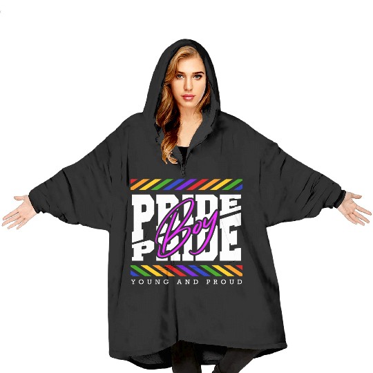 Love Is Love Pride Colors Of Rainbow Equality fun Blanket Hoodies