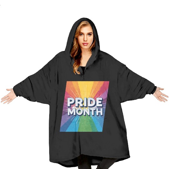 LGBTQ Pride Month Blanket Hoodies
