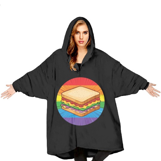 LGBTQ Sandwich Blanket Hoodies