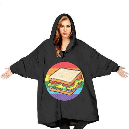 LGBTQ Sandwich Blanket Hoodies